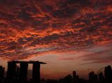 Singapore sunset